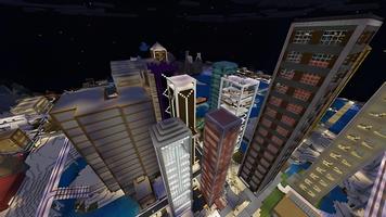 Peta kota untuk Minecraft PE syot layar 2