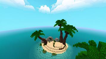 Cartes Îles pour Minecraft PE Affiche