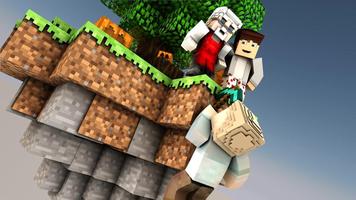 تعديل SkyBlock لماين كرافت PE تصوير الشاشة 1