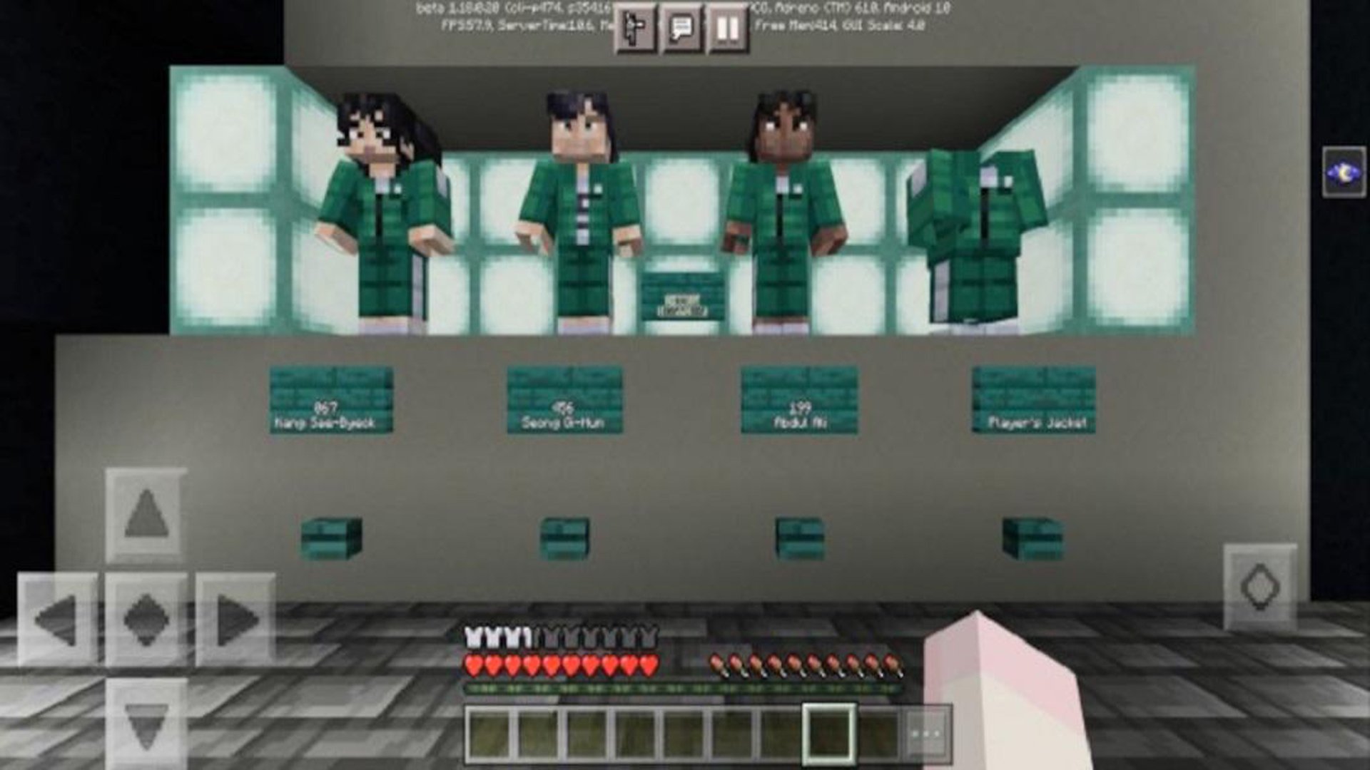 Карта из игры в кальмара