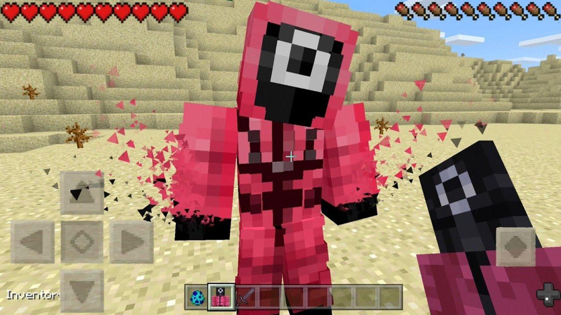 Minecraft игру кальмары