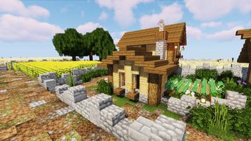 Mod Villages pour Minecraft PE Affiche