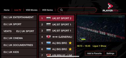 Player IPTV Solutions screenshot 2