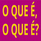 O que é o que é? 圖標