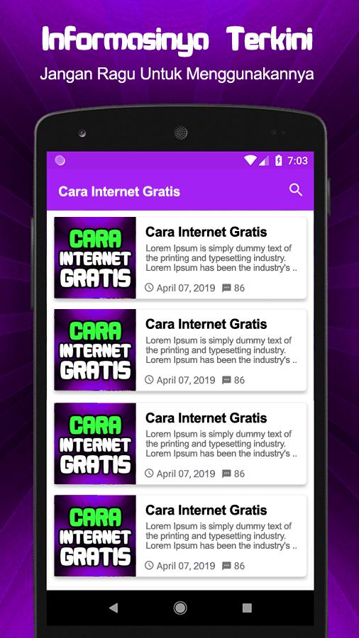 Cara Internet Gratis for Android - APK Download Cara Internet Gratis for Android - APK Download