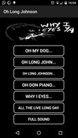 Long Johnson Cat Soundboard Affiche