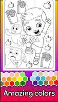Luccas Neto &alphabet coloring ảnh chụp màn hình 2