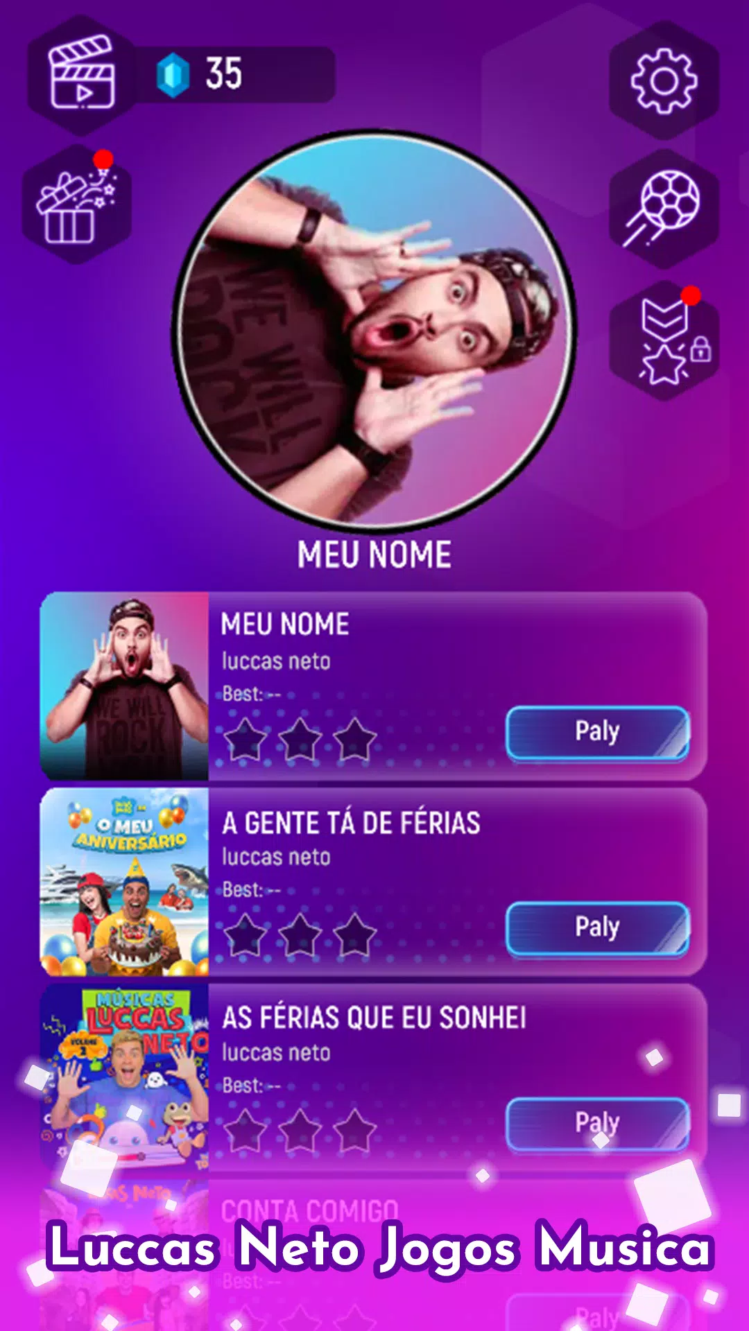 Jogo Luccas Neto Piano Game for Android - Download