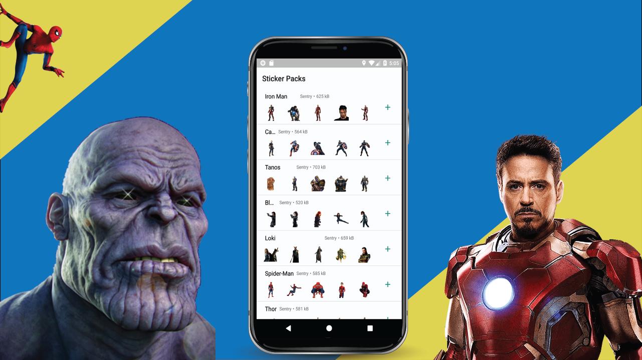 Stickers Avengers For Whatsapp For Android Apk Download