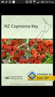 NZ Coprosma Key الملصق