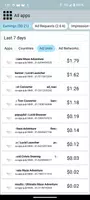 AdMetrics Lab UI for AdMob ảnh chụp màn hình 2