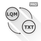 LQM To Text Converter Pro icône