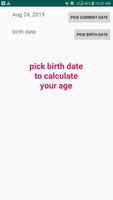 Age Calculator Plakat