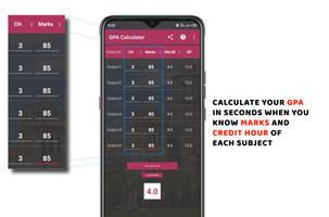 GPA Calculator اسکرین شاٹ 1