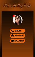 Momo Challenge : Horror Video Call Simulation Momo Affiche