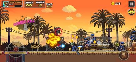 Metal Shooter Black Soldiers ポスター