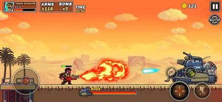 Metal Shooter Black Soldiers スクリーンショット 1