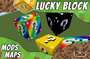 Poster Lucky Block Mod