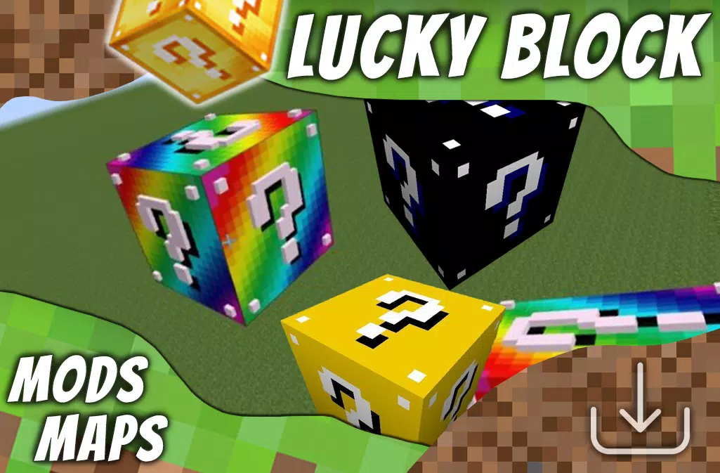 Max Lucky Blocks Mod 1.7.2a Free Download