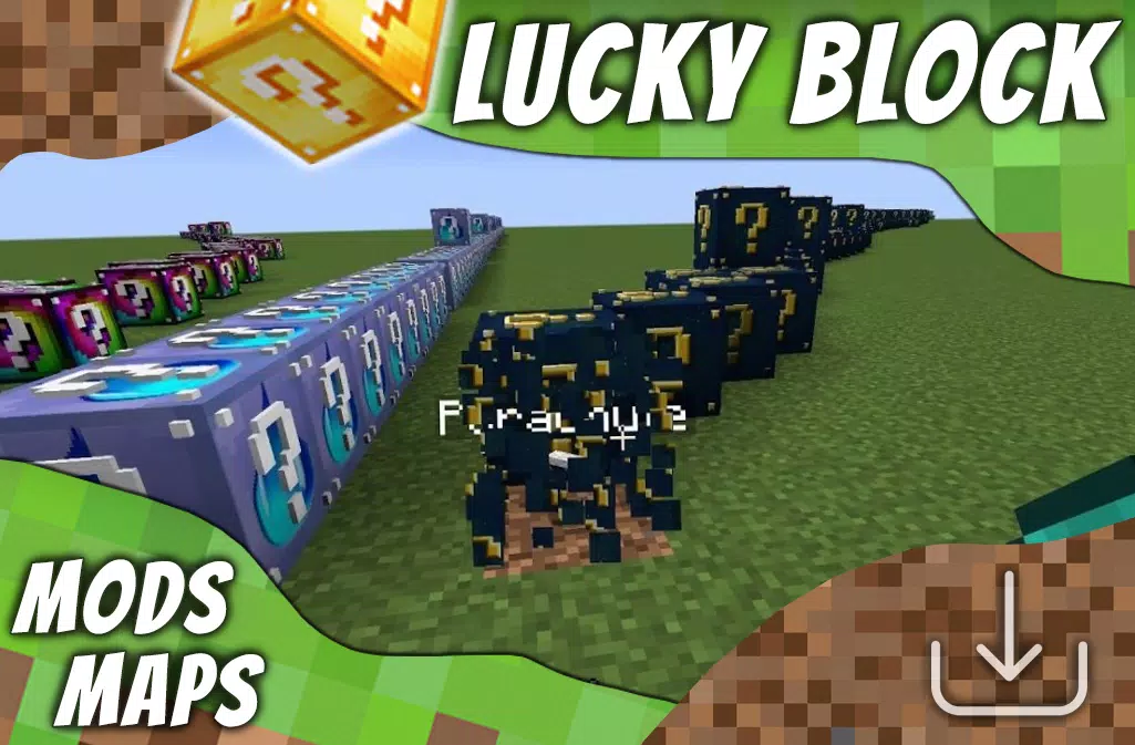 Download Lucky block for minecraft 2.0.9 for Android 