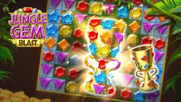 Jungle Gem Blast - Remove Ads capture d'écran 2