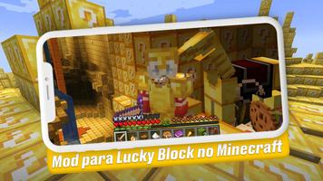 Lucky Blocos Mods e Maps MCPE Cartaz