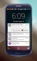 Lollipop Lockscreen Android L captura de pantalla 1