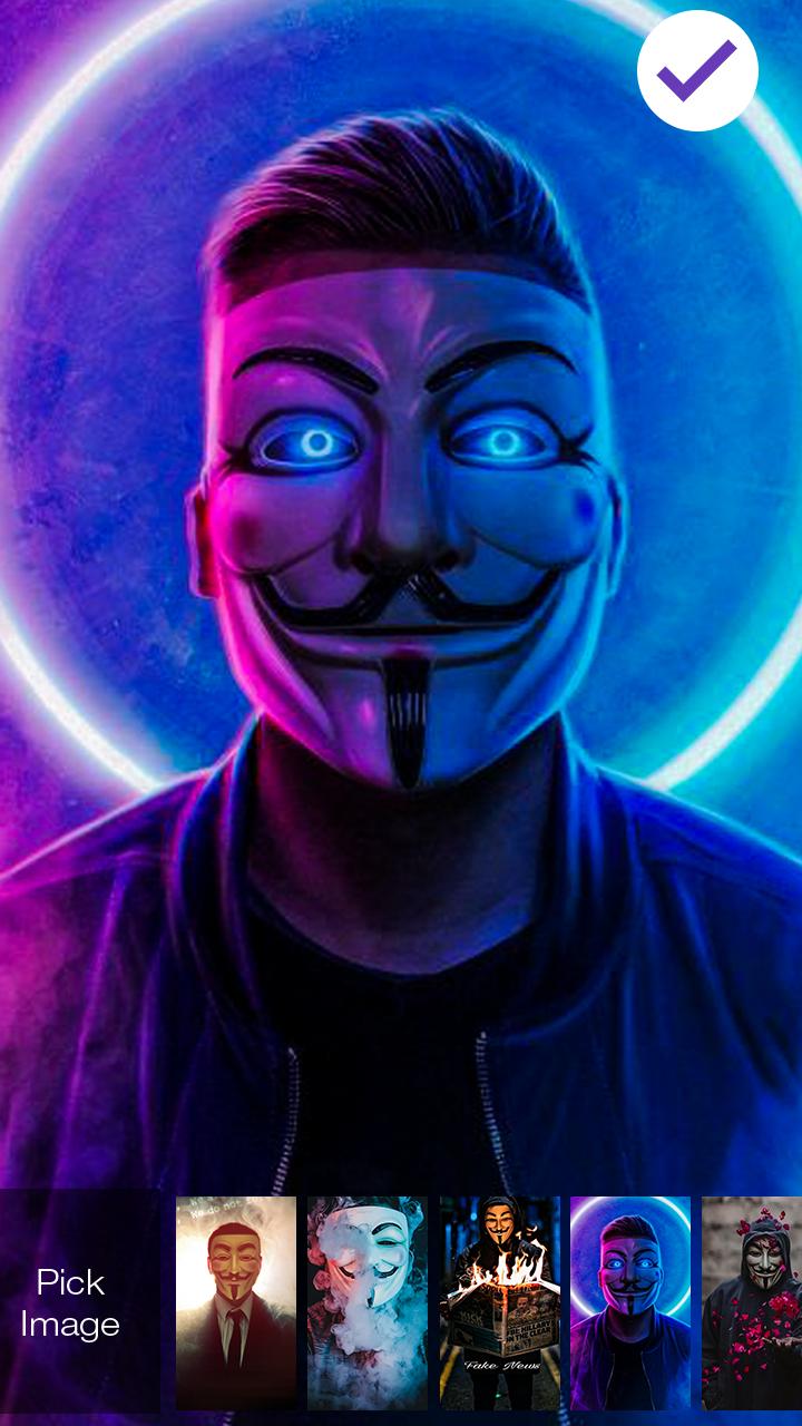 Mystery Cool Anonymous HD Wallpaper APK pour Android Télécharger