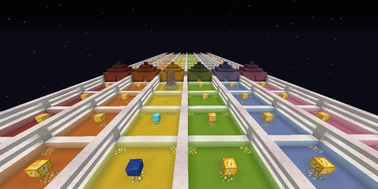 1.8] LUCKY BLOCK RACE MAP DOWNLOAD Minecraft Map