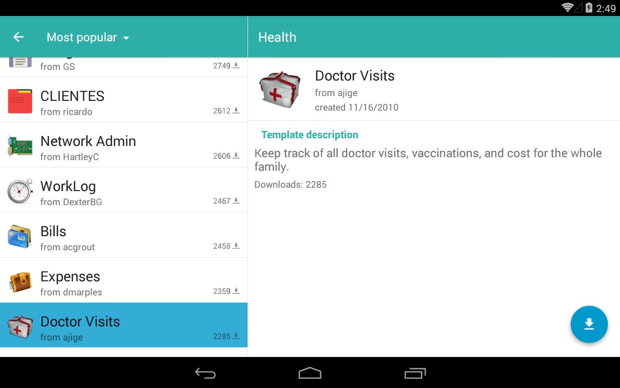 Memento Database For Android Apk Download