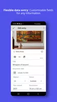 برنامه‌نما Memento Database عکس از صفحه