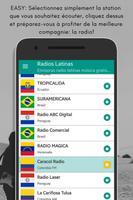 Musique de stations de radio latines gratuites capture d'écran 1