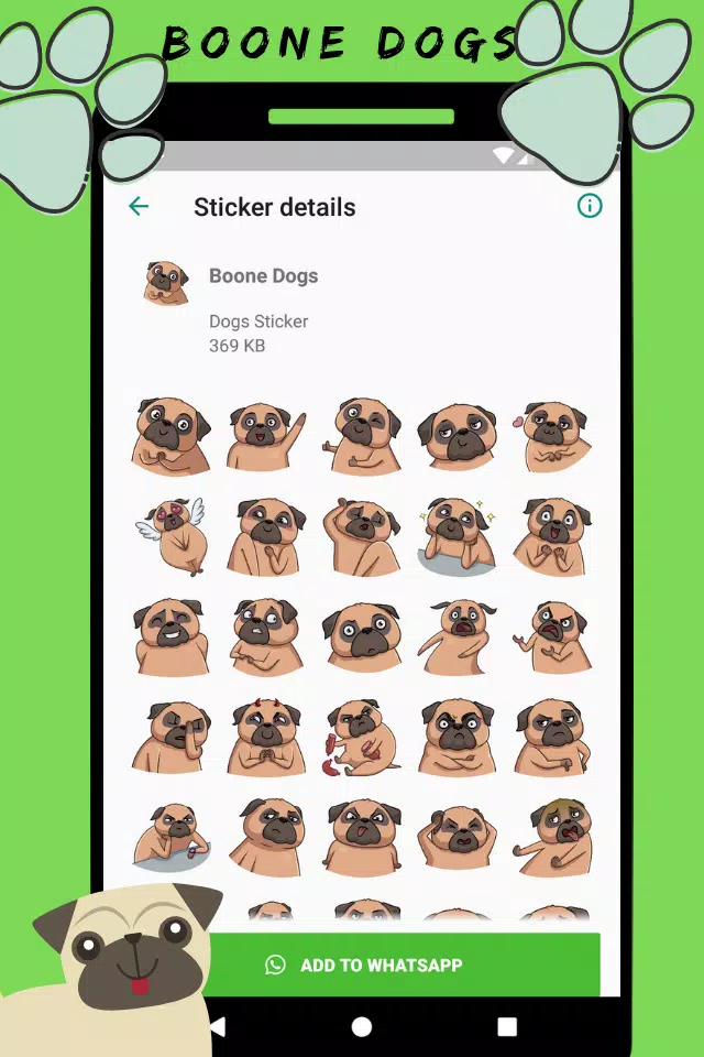 Descarga de APK de Stickers perritos tiernos enamorados wastickerapps para  Android