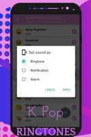 Sonneries Kpop Kpop Sons de notification gratuits capture d'écran 2