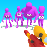 Gun Shooting Number Monster APK