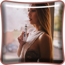 Vape Smoke Girl Live Wallpaper APK