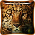3D Leopard Live Wallpaper icône