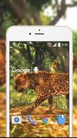 3D Leopard Live Wallpaper syot layar 1