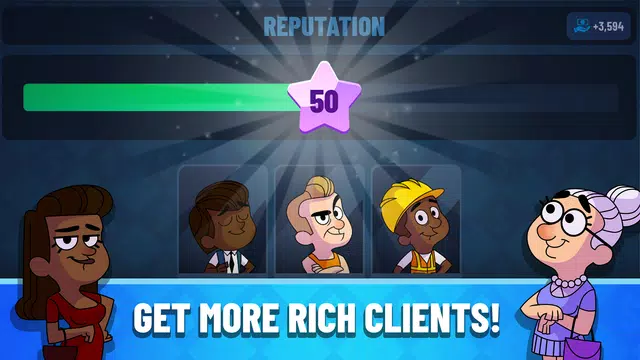 Screenshot 2 for Idle Bank Tycoon: Money Empire