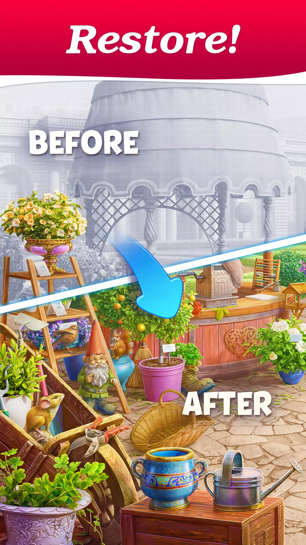 Merge Treasure Hunt: Puzzle