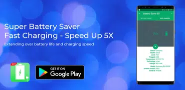 Battery Saver - Fast Charging - Speed Up