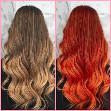 Hair color changer - Try different hair colors 截图 3