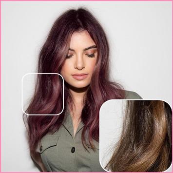 Hair color changer - Try different hair colors 截图 2