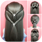 Hairstyles step by step icon