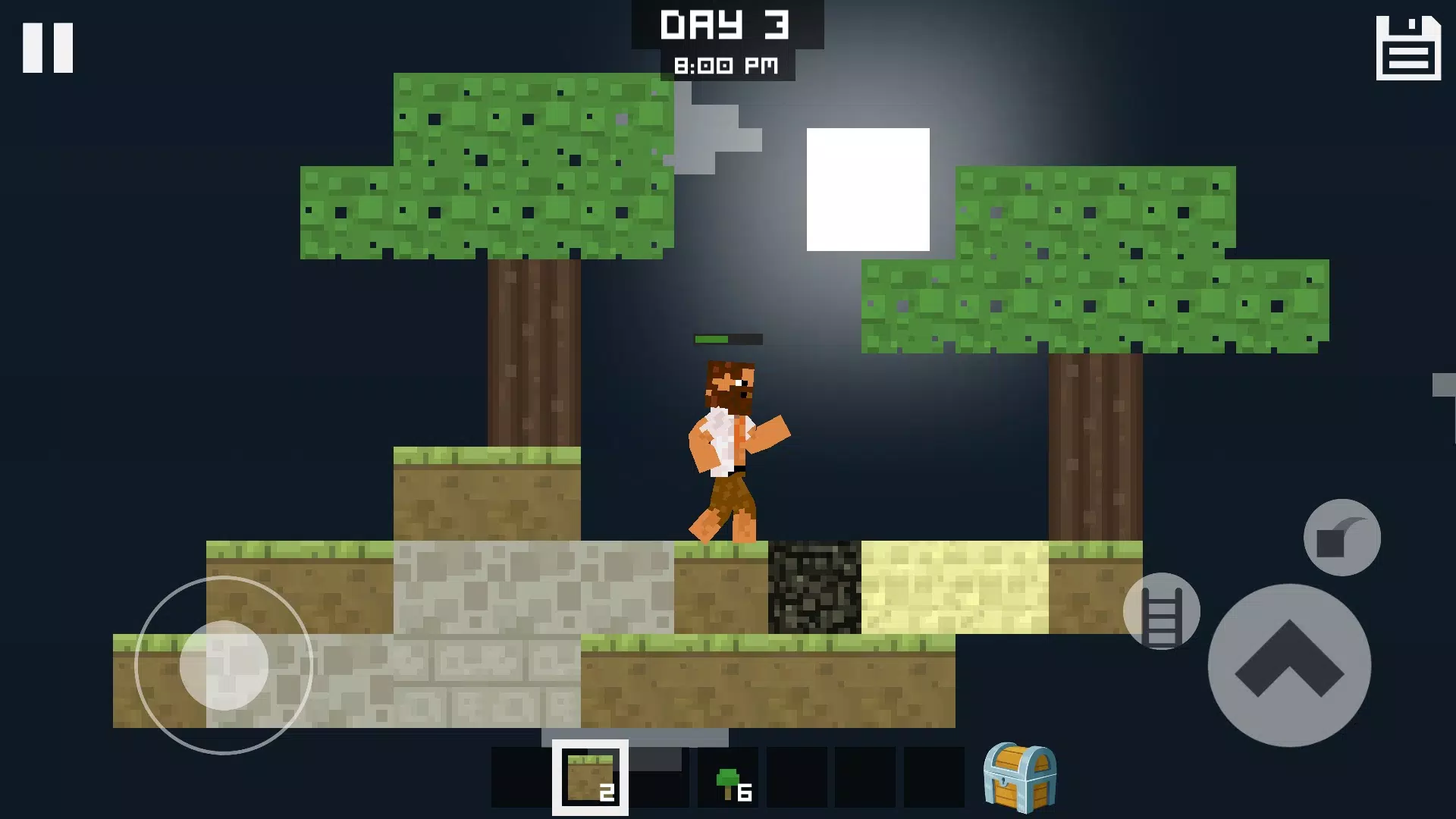 Block Skyland Survival 2D APK For Android Download
