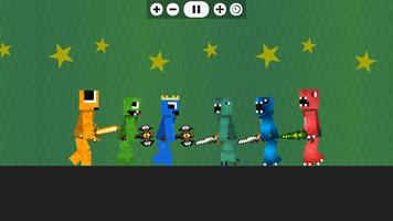Blue Friend VS Dino Playground скриншот 1