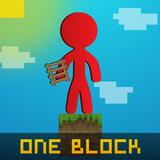 Stickman One Block Survival