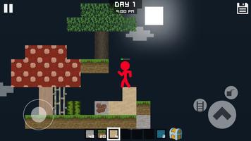 Stickman One Block Survival ภาพหน้าจอ 3