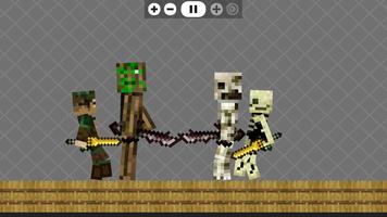 Woodman Vs Skelet Playground screenshot 1