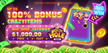 Block Hole Mania - Free Earn Cash Games